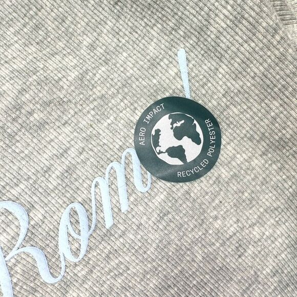 Aeropostale Seriously Soft Ciao Roma Baby Tee - Size Small - Picture 3 of 5